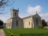 All Saints Church burial ground, Saxton